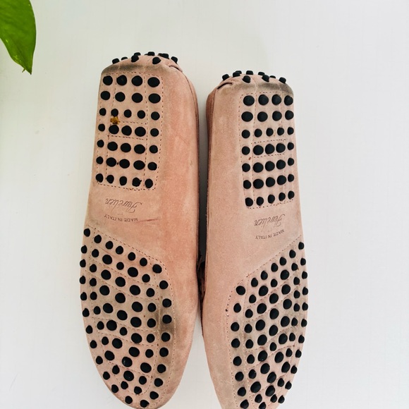 Aurelien Pink Suede Loafers - Picture 8 of 9